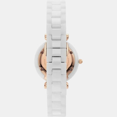 Carlie Mini Women Quartz White Dial Analog Ceramic Watch CE1104