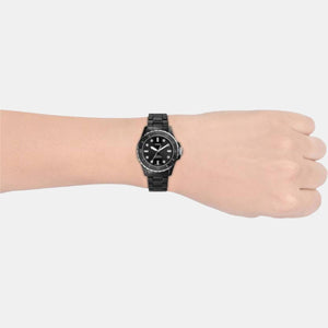 Fb-01 Women Quartz Black Dial Analog Ceramic Watch CE1108