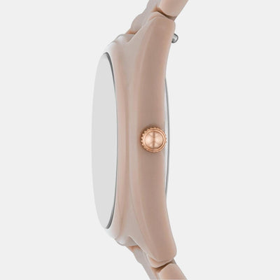 Gabby Women Quartz Salted Caramel Dial Chronograph Ceramic Watch CE1110