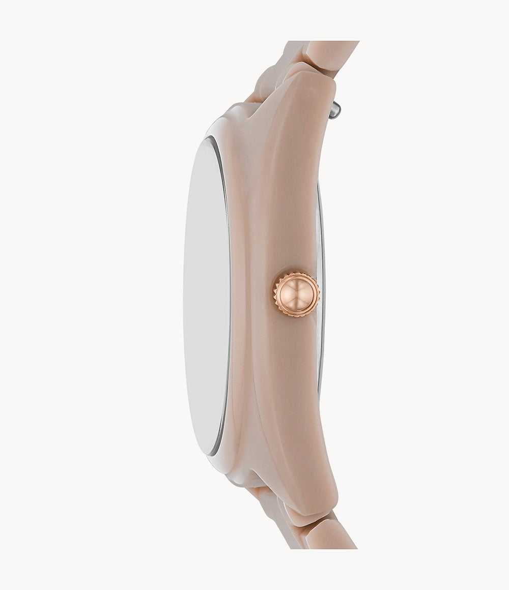 Fossil Gabby Salted Caramel Dial Women 34mm
