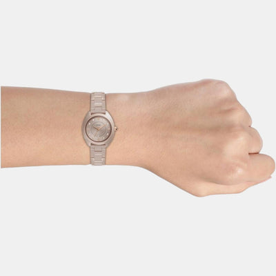 Gabby Women Quartz Salted Caramel Dial Chronograph Ceramic Watch CE1110
