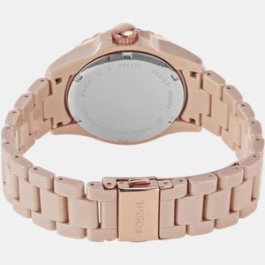 Fb-01 Women Quartz Salted Caramel Dial Analog Ceramic Watch CE1111