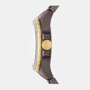 Fb-01 Women Quartz Brown Dial Analog Stainless Steel Watch CE1121