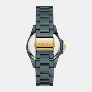 Fb-01 Women Quartz Green Dial Analog Ceramic Watch CE1124