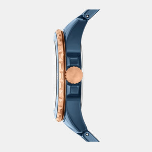 Fb-01 Women Quartz Blue Dial Analog Stainless Steel Watch CE1125
