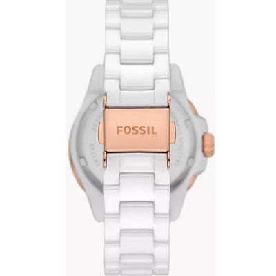 Fossil FB-01 Silver Dial Women 37mm