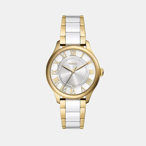 Gilmore Quartz Women White Dial Analog Ceramic Watch CE1131