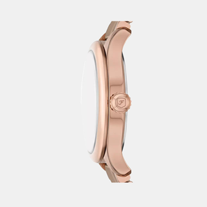 Gilmore Quartz Women Rose Gold Dial Analog Ceramic Watch CE1133