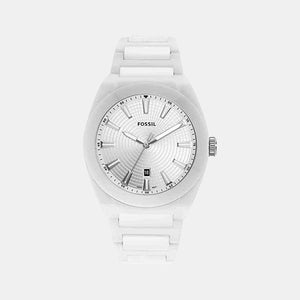 Everett Men Quartz Silver Dial Chronograph Stainless Steel Watch CE5026