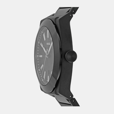 Everett Men Quartz Black Dial Analog Stainless Steel Watch CE5028