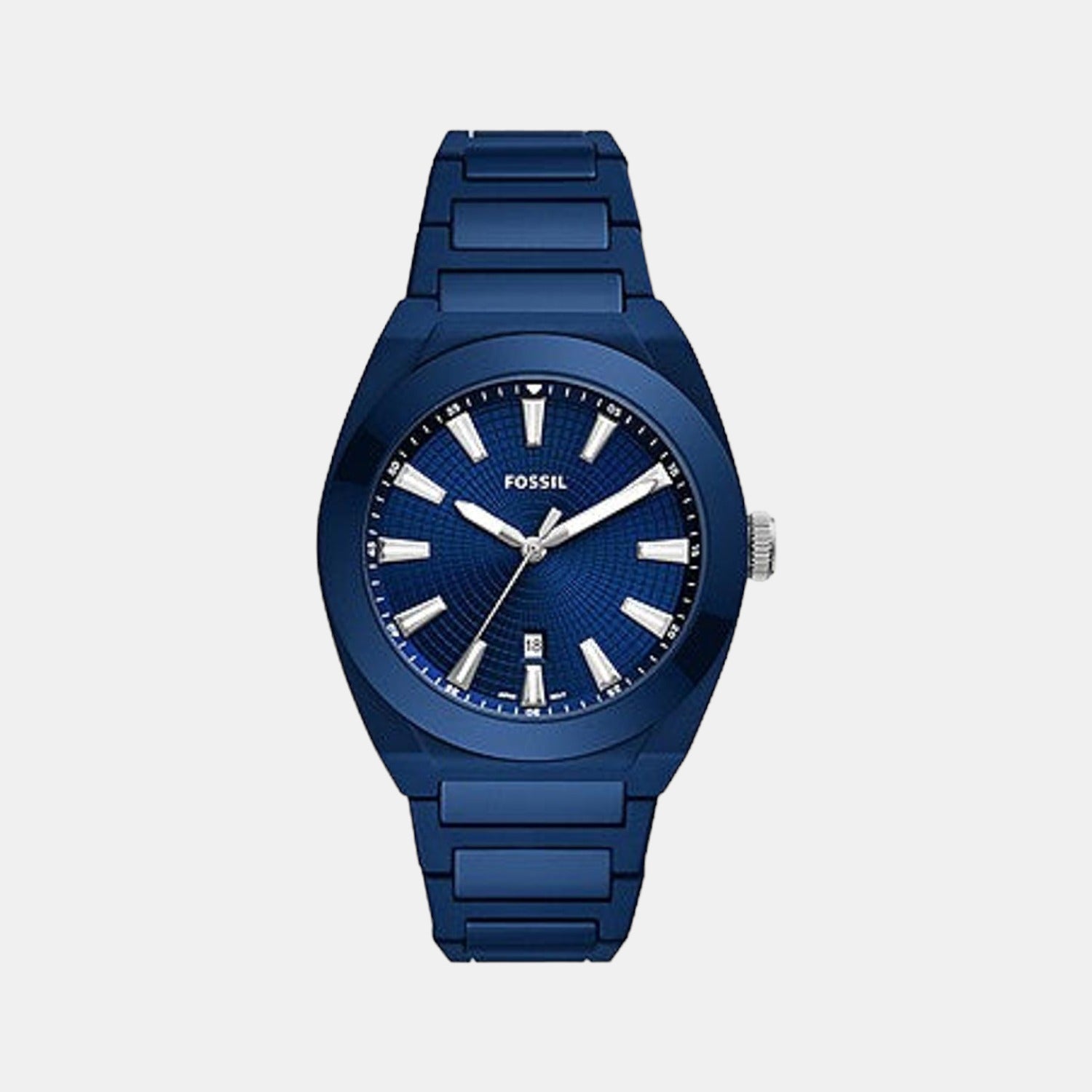 Everett Men Quartz Blue Dial Analog Ceramic Watch CE5029