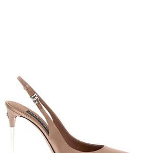 Dolce & Gabbana Satin Slingbacks