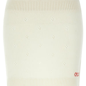 Chloé Jacquard Logo Skirt