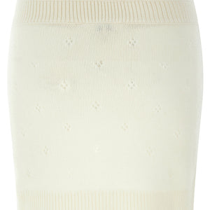 Chloé Jacquard Logo Skirt