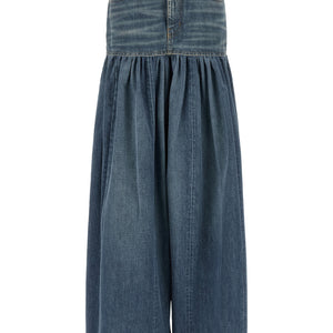 Chloé Balloon Denim Skirt