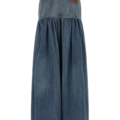 Chloé Balloon Denim Skirt