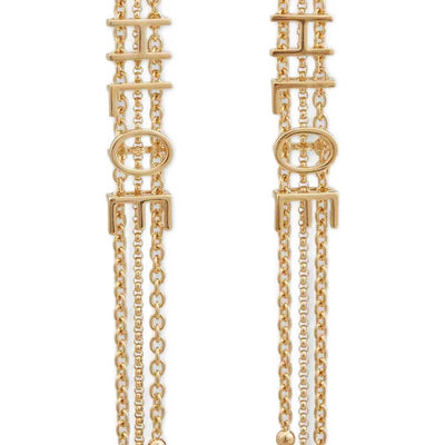 Chloé Lettering Pendant Earrings