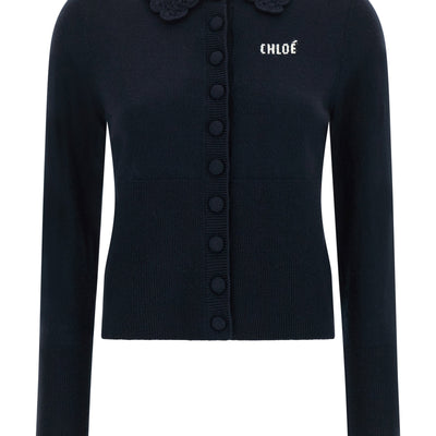 Chloé Collared Cardigan