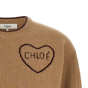 Chloé Heart Intarsia Sweater