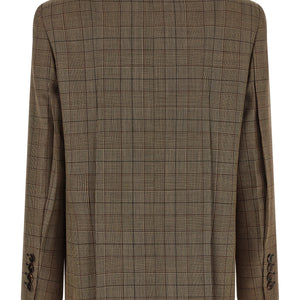 Chloé Check Double-breasted Blazer