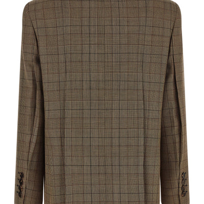 Chloé Check Double-breasted Blazer