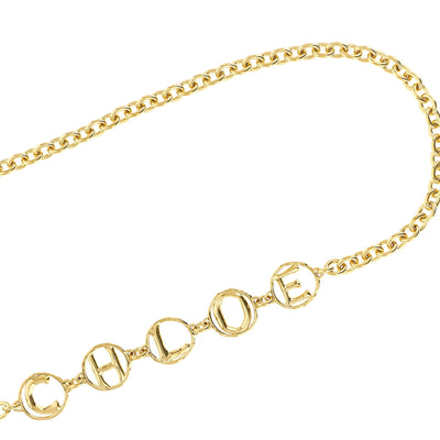 Chloé Script Jewel Belt