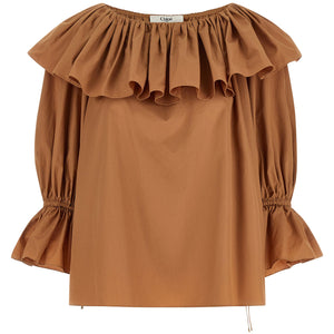 Chloé Ruffle Blouse