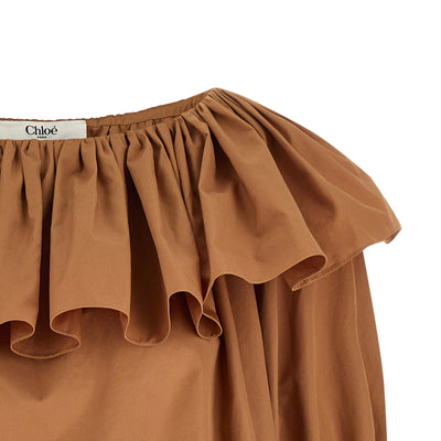 Chloé Ruffle Blouse