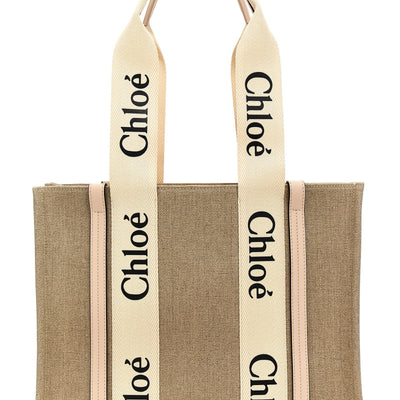 Chloé Woody Medium Shopping Bag