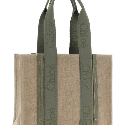 Chloé Medium Woody Shopping Bag