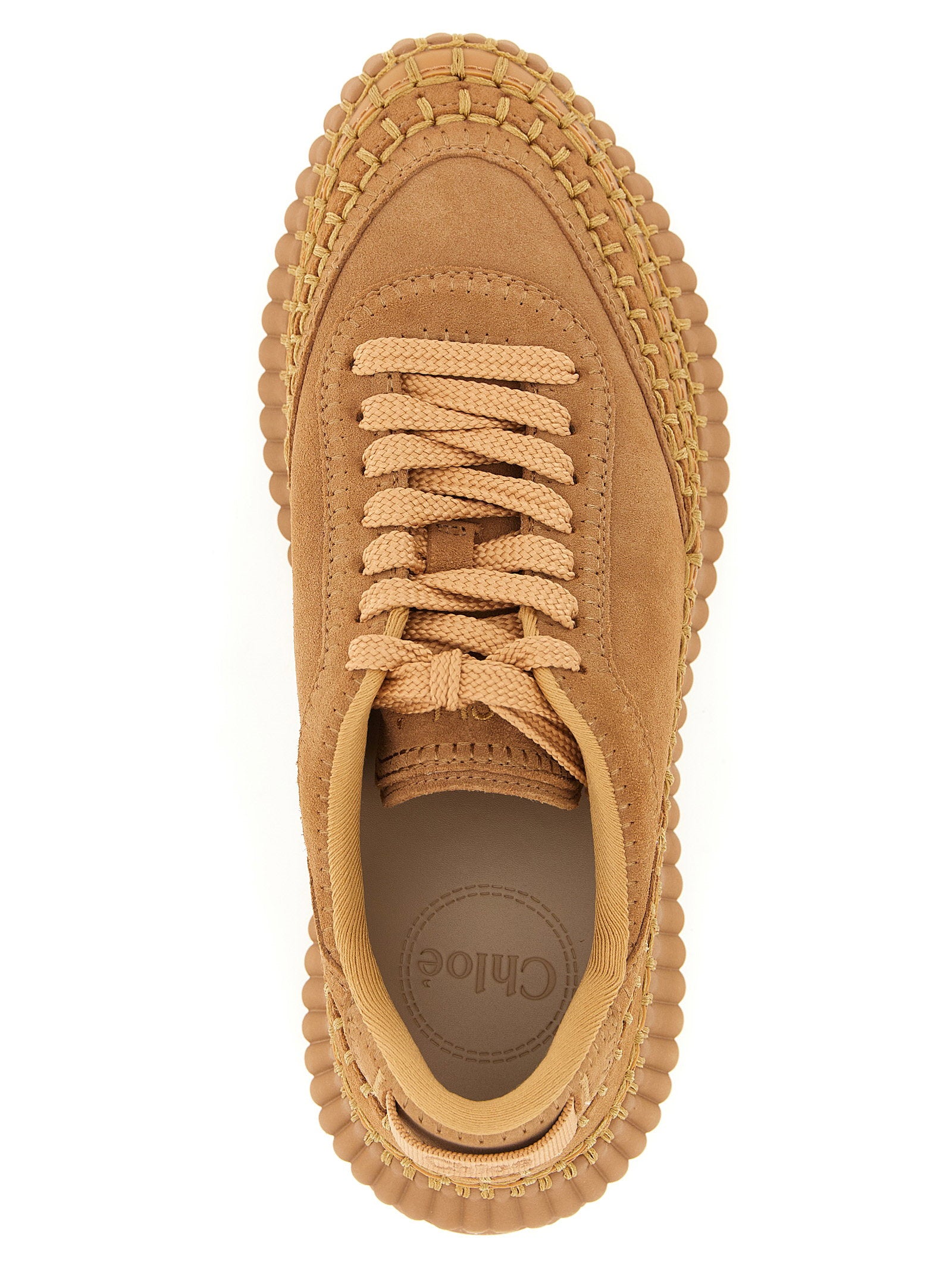 Chloé Nama Wedge Sneakers