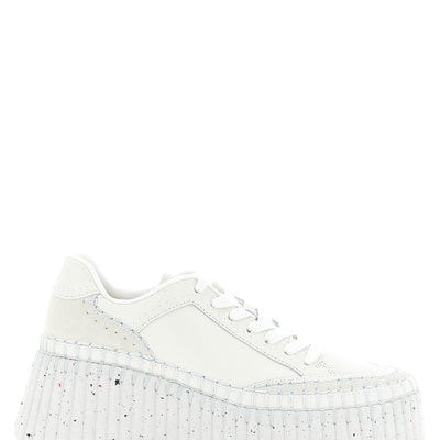 Chloé Nama Wedge Sneakers