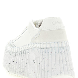 Chloé Nama Wedge Sneakers