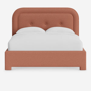 Chestnut Platform Bed by Heidi Caillier