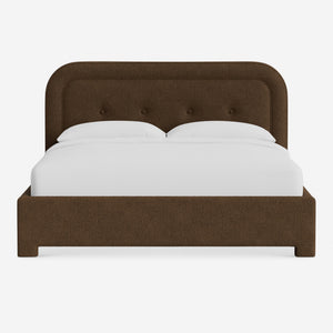 Chestnut Platform Bed by Heidi Caillier