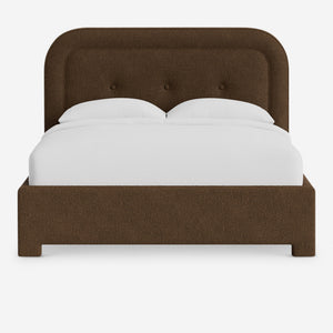 Chestnut Platform Bed by Heidi Caillier
