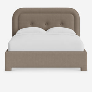 Chestnut Platform Bed by Heidi Caillier
