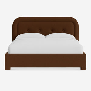 Chestnut Platform Bed by Heidi Caillier