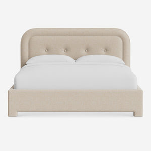 Chestnut Platform Bed by Heidi Caillier