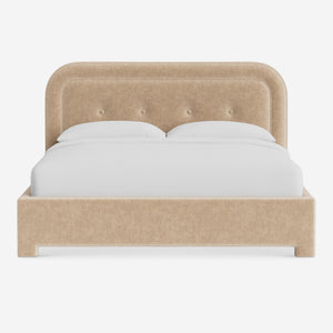 Chestnut Platform Bed by Heidi Caillier