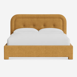 Chestnut Platform Bed by Heidi Caillier