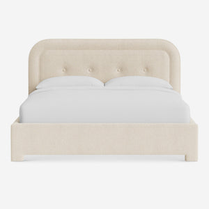 Chestnut Platform Bed by Heidi Caillier