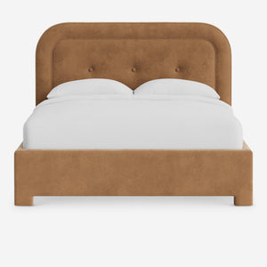 Chestnut Platform Bed by Heidi Caillier