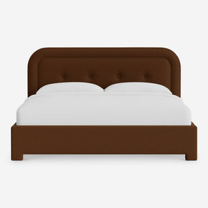 Chestnut Platform Bed by Heidi Caillier