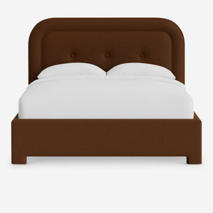 Chestnut Platform Bed by Heidi Caillier