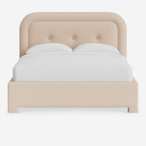 Chestnut Platform Bed by Heidi Caillier