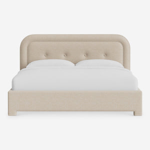 Chestnut Platform Bed by Heidi Caillier