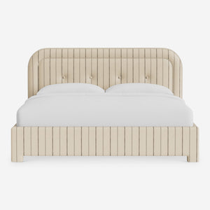 Chestnut Platform Bed by Heidi Caillier