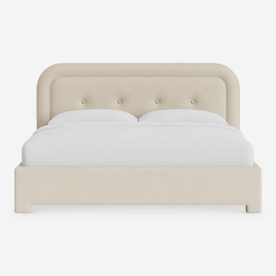 Chestnut Platform Bed by Heidi Caillier