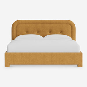 Chestnut Platform Bed by Heidi Caillier